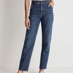 Madewell The Tall Perfect Vintage Straight Jean in Stanhill Wash Size 32T